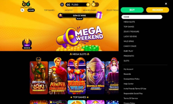 crown coins casino Jeu