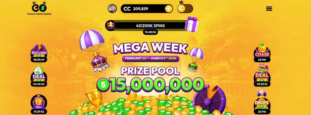 crown coins casino Jeu